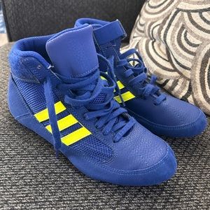 EUC Adidas Wrestling Shoes - 3